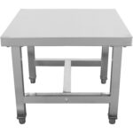 Kaupallinen Laiteteline / Matalapöytä Ruostumaton Teräs 450x450x400mm | Adexa WHPS4545 - Image 3