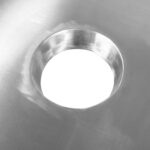 Kaupallinen pesuallas jätesuojilla Ruostumaton teräs 1000x600x900mm 1 allas vasen Roiskelevy | Adexa WHSTD1070L - Image 4