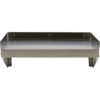 Seinähylly 1 taso 3 sivua ylöspäin 900x400x254mm Ruostumaton teräs | Adexa WSW40090B - Image 3