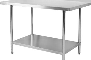 Kaupallinen työtaso Ruostumaton teräs Alahylly Selkäreuna 1800x700x900/1000 mm | Adexa WT70180