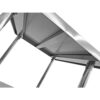 Kaupallinen liikuteltava työpöytä, jossa on säädettävät jalat, ruostumatonta terästä, alahylly 800x600x850/930 mm | Adexa WT6080CWO - Image 9