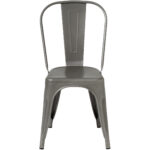 Bistro Ruokatuoli Teräs Harmaa Metalli Sisätiloihin | Adexa WW163DG - Image 2