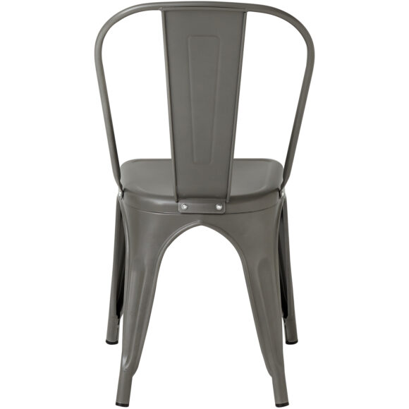 Bistro Ruokatuoli Teräs Harmaa Metalli Sisätiloihin | Adexa WW163DG - Image 3