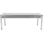 Kaupallinen Kaaripylväs Strip-lämmittimellä ja Valaistuksella 600mm | Adexa XDHHB6001T - Image 4