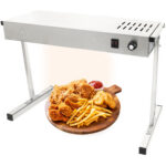 Kaupallinen siltapöytä lämpövastuksella ja valaistuksella 650x315x457mm | Adexa XDHHC600