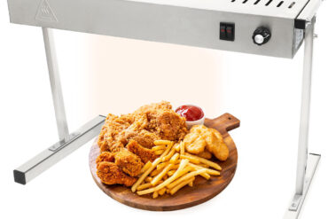 Kaupallinen siltapöytä lämpövastuksella ja valaistuksella 650x315x457mm | Adexa XDHHC600