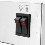 Kaupallinen Infrapuna Ruoka- ja Ranskalaistenlämmitin GN1/2 | Adexa XDIFCW8 - Image 2