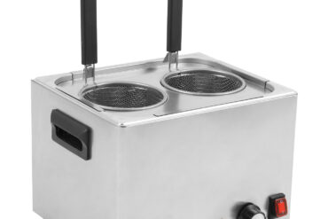 Kaupallinen pastankeittolaite, sähköinen, 2 koria, 8 litraa, pöytämalli | Adexa XDPAC8
