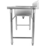 Kaupallinen tiskiallas Ruostumatonta terästä 1570x600x900mm 1 allas vasemmalla roiskesuojalla | Adexa YDRST60160L - Image 3