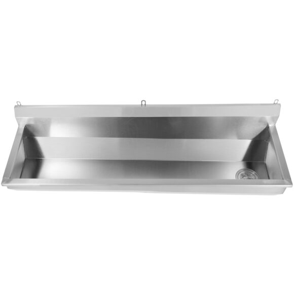 Kaupallinen seinään kiinnitettävä tiskiallas 1200x380x320mm ruostumatonta terästä 1 kulho | Adexa YDWPS12038 - Image 3