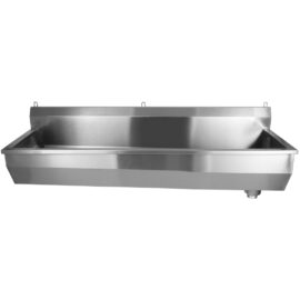 Kaupallinen seinään kiinnitettävä tiskiallas 1200x380x320mm ruostumatonta terästä 1 kulho | Adexa YDWPS12038