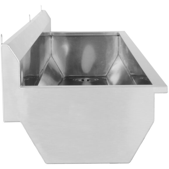 Kaupallinen seinään kiinnitettävä tiskiallas 1200x380x320mm ruostumatonta terästä 1 kulho | Adexa YDWPS12038 - Image 2