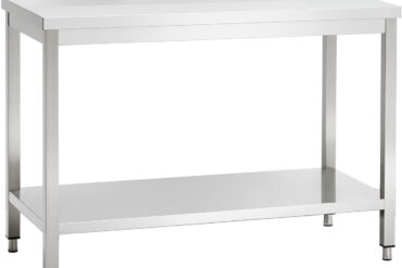 Ammattimainen työtaso Ruostumaton teräs Alahylly Seinäkappale 1500x700x850mm | Adexa VT157SLB