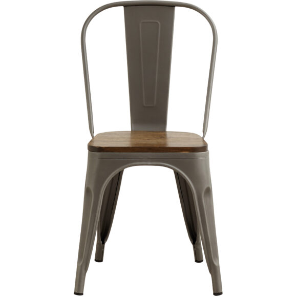 Bistro-ruokapöydän tuoli Teräs Asemetalli Sisätiloihin | Adexa WW170DGW - Image 5