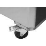 Ainesosien kuljetusvaunu, ruostumaton teräs, 120 litraa | Adexa AEK46 - Image 2