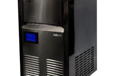 Kaupallinen jääpalakone Kirkas jää Yksittäiset kuutiot 30kg/24h Musta Digitaaliset hallintalaitteet | Adexa GI30BD