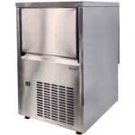 Kaupallinen jääpalakone Kirkas jää Yksittäiset kuutiot 50 kg/24h Ruostumaton teräs Manuaaliset säätimet | Adexa GI50