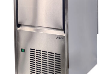 Kaupallinen jääpalakone Kirkas jää Yksittäiset kuutiot 50 kg/24h Ruostumaton teräs Manuaaliset säätimet | Adexa GI50