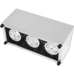 Kaupallinen aterinkorisäiliö 3 aukkoa Ruostumaton teräs | Adexa KFA03B - Image 2