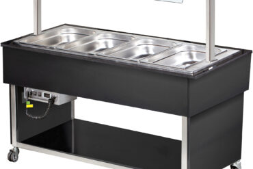 Kuumat Salaattibaari 4xGN1/1 Musta | Adexa MBH814BB