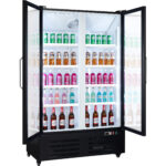 Näyttö Pullojääkaappi Pysty Kaksiosainen Ovi 756 litraa Ilman yläpaneelia | Adexa SC760FB - Image 2