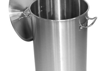 Ammattimainen jäteastia ruostumatonta terästä ja kannella 55 litraa | Adexa SDB55