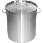 Ammattilaisjätesäiliö Ruostumaton teräs kansi 75 litraa | Adexa SDB75 - Image 4