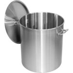 Ammattilaisjätesäiliö Ruostumaton teräs kansi 75 litraa | Adexa SDB75