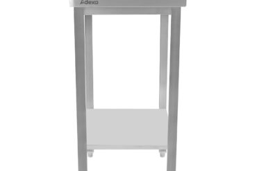 Ammattimainen työtaso Ruostumaton teräs Alahylly Selkänoja 400x700x900 mm | Adexa SWT7040B