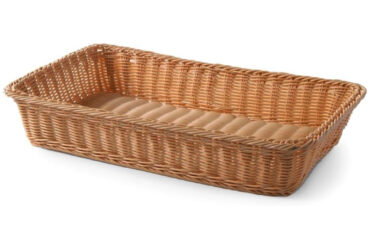 Kaupallinen leipänäyttökori 530x325x80mm, ruskea | | Adexa WHRBB2