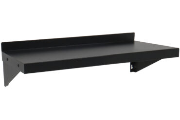 Kaupallinen seinähylly Mustaksi jauhemaalattu teräs 700x300x190mm | Adexa WSPC30070