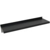 Kaupallinen seinähylly Musta pulverimaalattu teräs 1100x300x190mm | Adexa WSPC30110 - Image 3