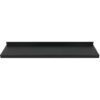 Kaupallinen Seinähylly Musta jauhemaalattu teräs 1200x300x190mm | Adexa WSPC30120 - Image 2