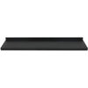 Kaupallinen seinähylly Musta jauhemaalattu teräs 1300x300x190mm | Adexa WSPC30130 - Image 2