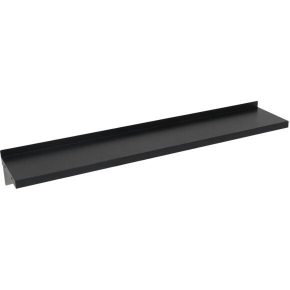 Kaupallinen Seinähylly Musta jauhemaalattu teräs 1600x300x190mm | Adexa WSPC30160 - Image 3