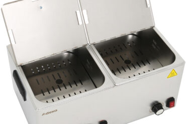 Kaupallinen kaksoismakkaralämmitin 2x8 litraa 2,4 kW | Adexa XDESW8D