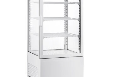 Työtason Näyttö Jääkaappi 78 litraa 3 hyllyä Valkoinen 1 tasainen ovi | Adexa CL78W