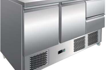 Kaupallinen Jäädytetty Työtaso 2 laatikkoa 2 ovea | Adexa 2DS33