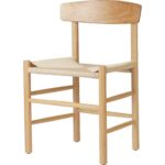 Pyökkipuinen tuoli, luonnonväri, vaalealla punotulla köysisellä istuimella | Adexa GS60575NBE