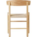 Pyökkipuinen tuoli, luonnonväri, vaalealla punotulla köysisellä istuimella | Adexa GS60575NBE - Image 3