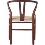 Puunvärinen pyökkipuutuoli, vaalea pähkinän väri ja vaalea punottu köysisohva | | Adexa GSW0029LWBE - Image 7