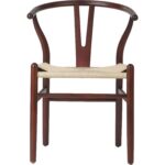 Puunvärinen pyökkipuutuoli, vaalea pähkinän väri ja vaalea punottu köysisohva | | Adexa GSW0029LWBE - Image 2