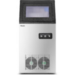 Kaupallinen jääpalakone Alakaappi 50kg/24h Ruostumaton teräs Digitaaliset säätimet | Adexa CIM50 - Image 3