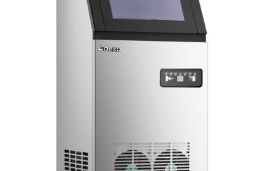 Kaupallinen jääpalakone Alakaappi 50kg/24h Ruostumaton teräs Digitaaliset säätimet | Adexa CIM50