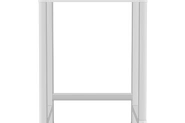 Kaupallinen työpöytä Ruostumaton teräs Ei alaosaa 450x700x965mm | Adexa DW4570WO