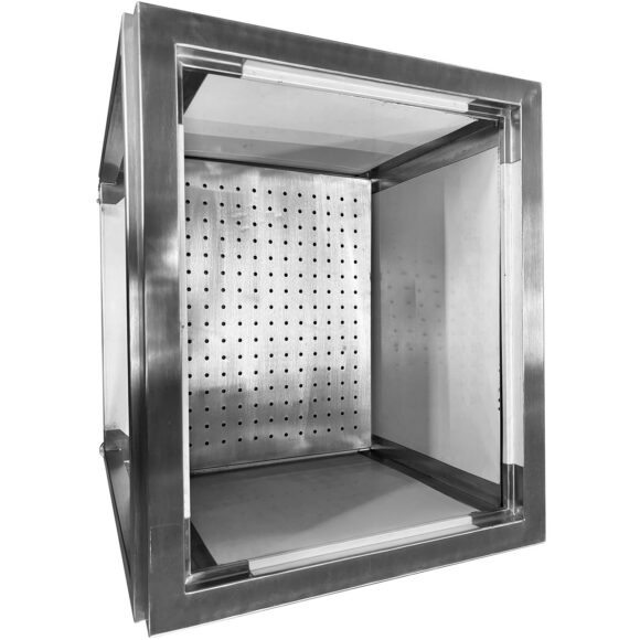 Kaupallinen jääastia pyörillä ja kannella, ruostumaton teräs 700x500x850mm | Adexa MIB504035 - Image 5