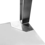 Kaupallinen jääastia pyörillä ja kannella, ruostumaton teräs 700x500x850mm | Adexa MIB504035 - Image 6