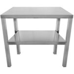 Kaupallinen keittiö Gantry 2 tasoa Ruostumaton teräs 600x335x700mm | Adexa WHES603470 - Image 2