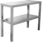 Kaupallinen keittiö Gantry 2 tasoa Ruostumaton teräs 600x335x700mm | Adexa WHES603470