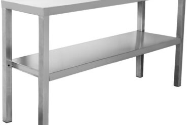 Kaupallinen keittiö Gantry 2 tasoa Ruostumaton teräs 1000x335x700mm | Adexa WHES1003470